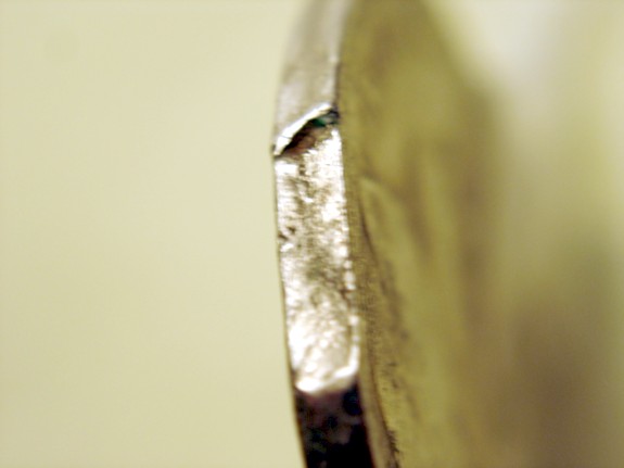 2000-P-Jefferson-Nickel-5c--Clipped-Planchet--Or-Post-Mint-Damage?